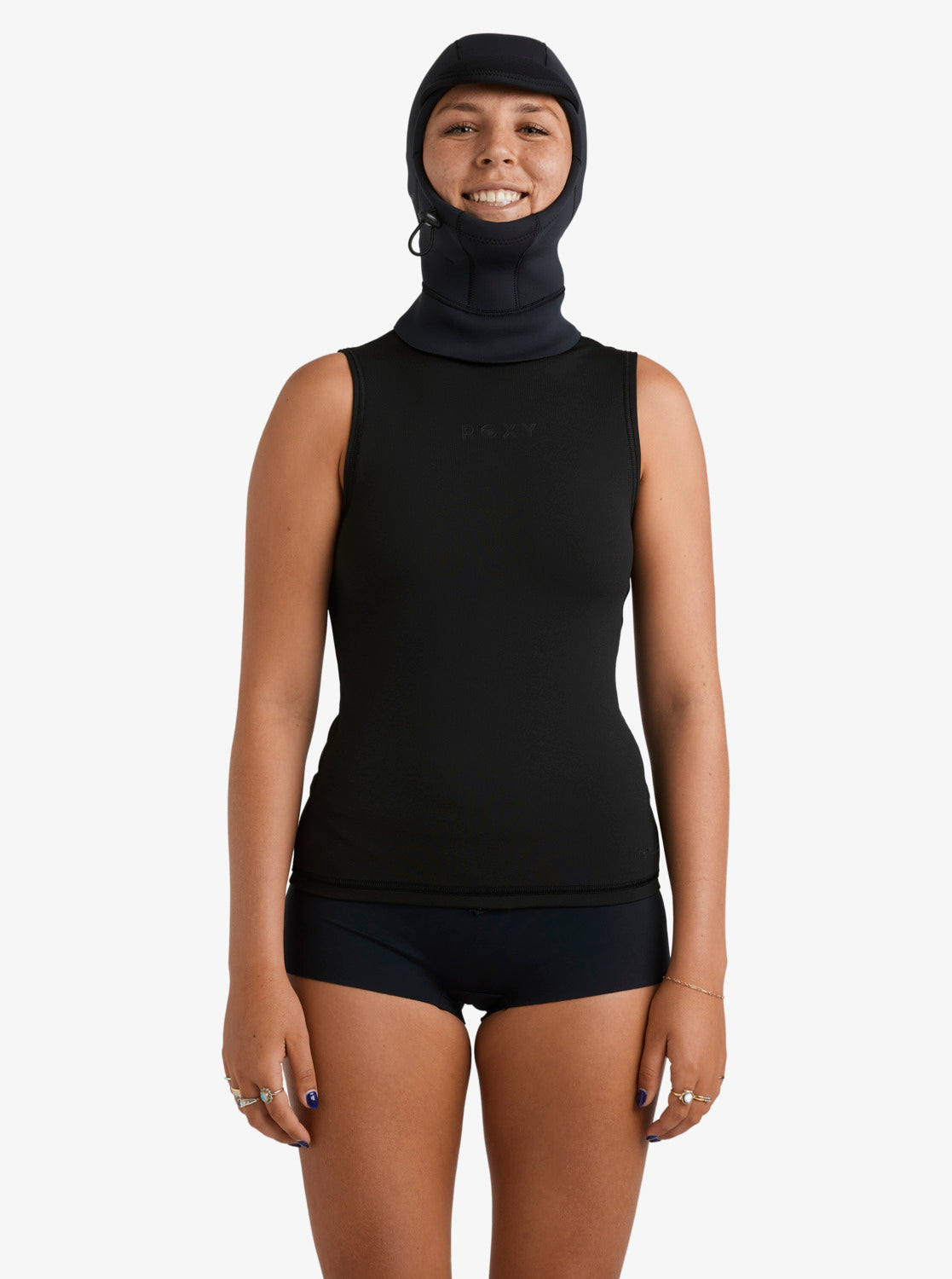 2.0 SWELL HD VEST - Chaquetilla con gorro ROXY