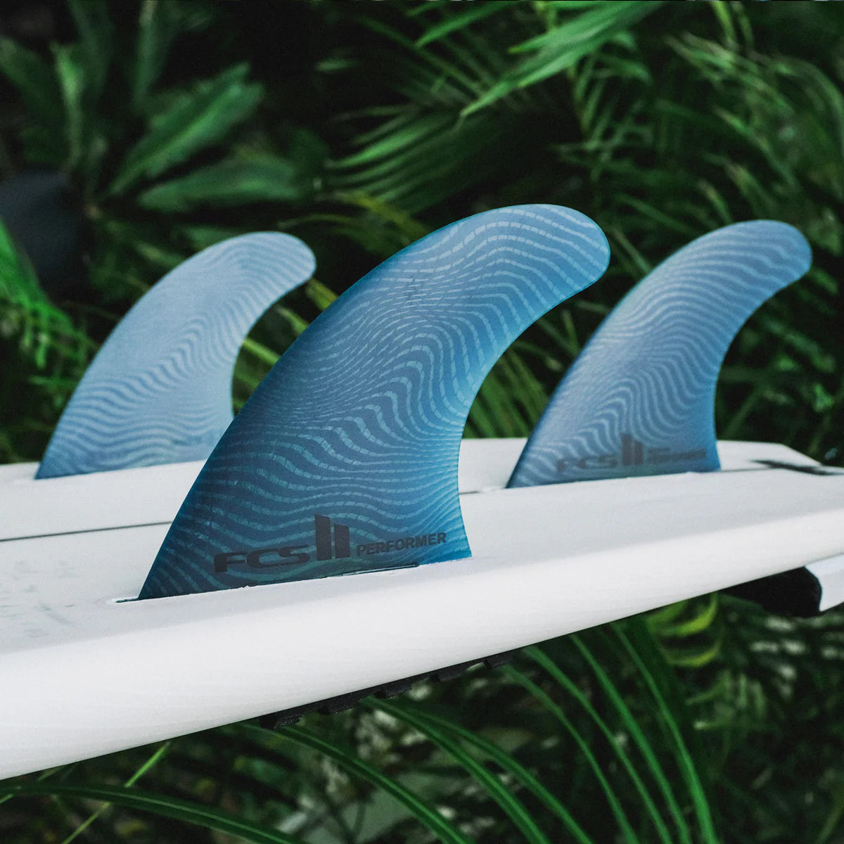 FCS II Performer Neo Glass Mango Tri Fins - Quillas FCS para thruster