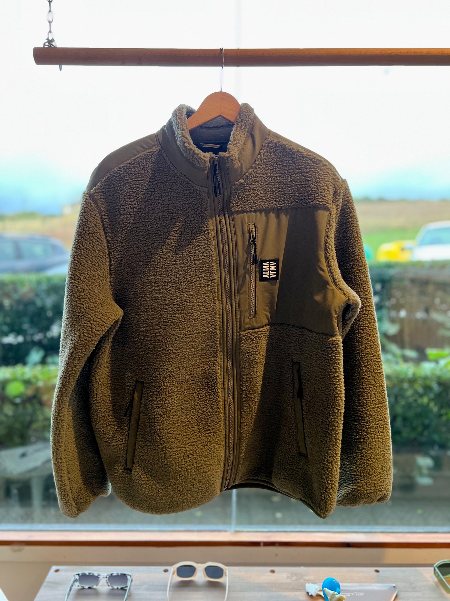 Eco‑Sherpa Jacket - Chaqueta ALMA