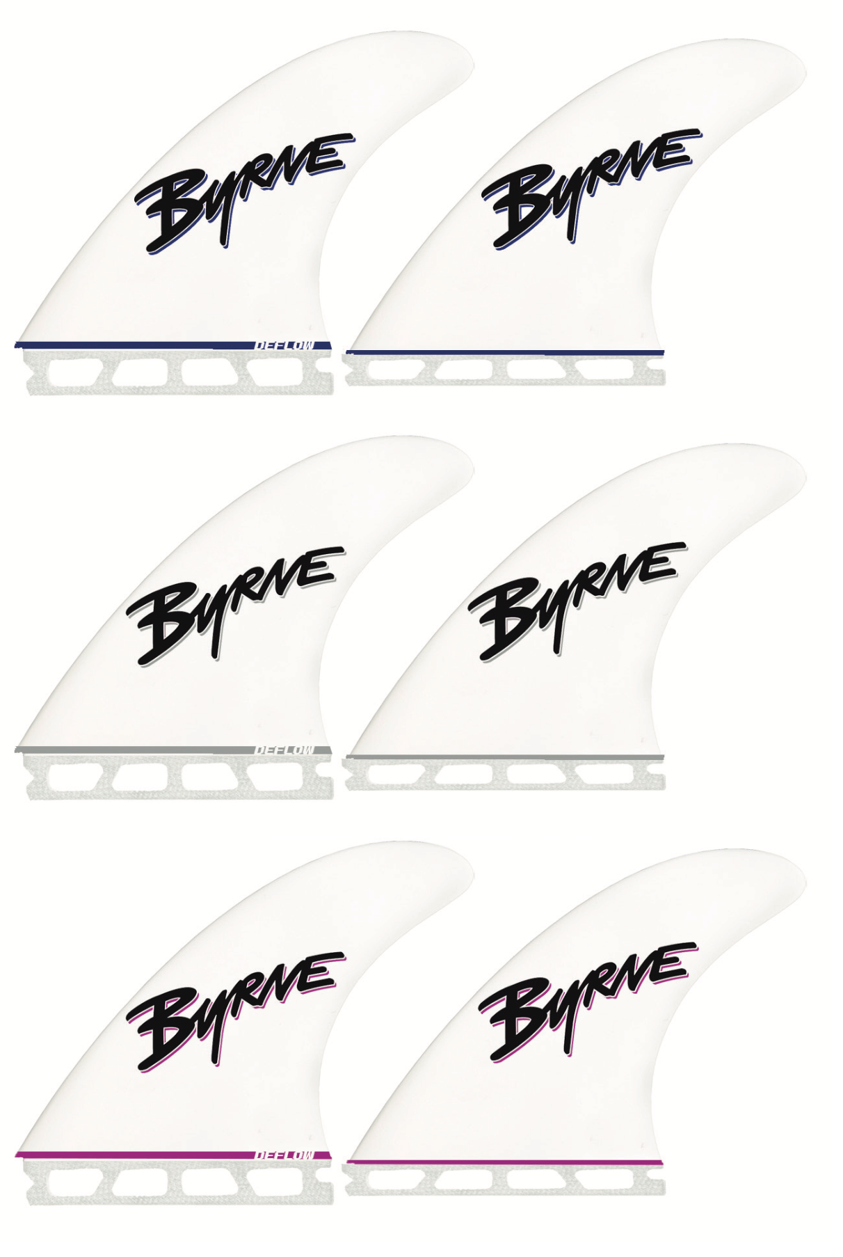 DEFLOW X BYRNE SURFBOARDS - Quilla DEFLOW