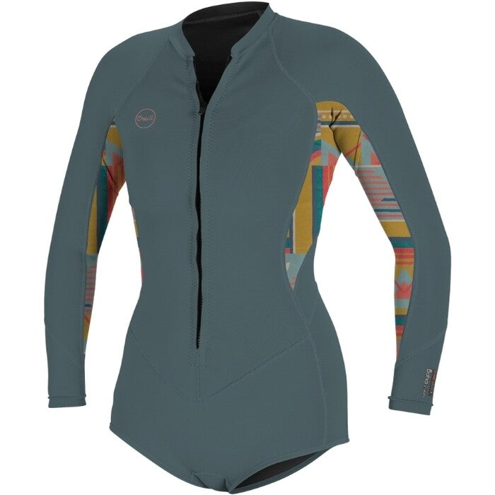 Wms Bahia 2/1 Front Zip L/S Short Spring - Traje corto O'neill