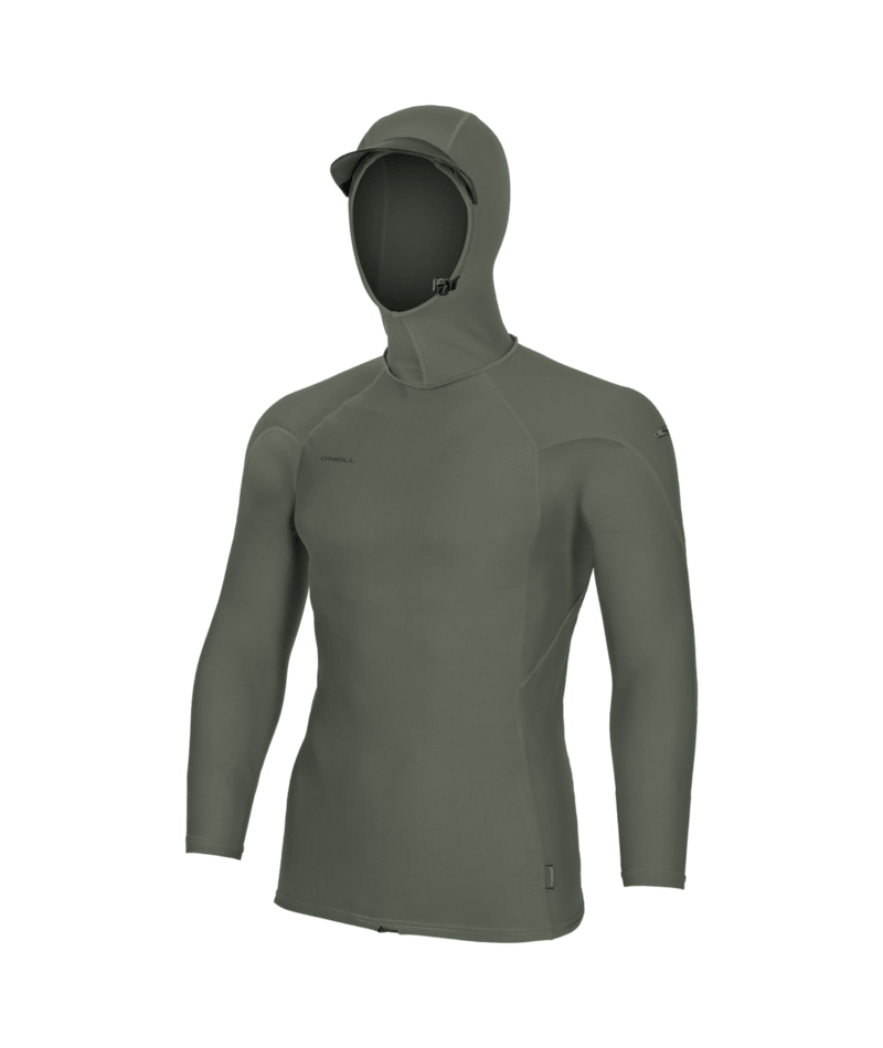 Hyperfreak Skins L/S Rash Guard W/Hood - Licra O'neill