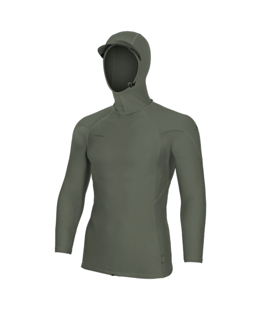 Hyperfreak Skins L/S Rash Guard W/Hood - Licra O'neill