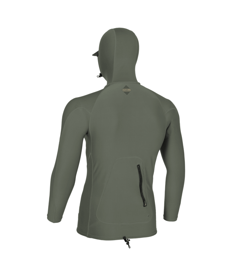 Hyperfreak Skins L/S Rash Guard W/Hood - Licra O'neill