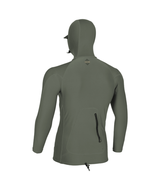 Hyperfreak Skins L/S Rash Guard W/Hood - Licra O'neill