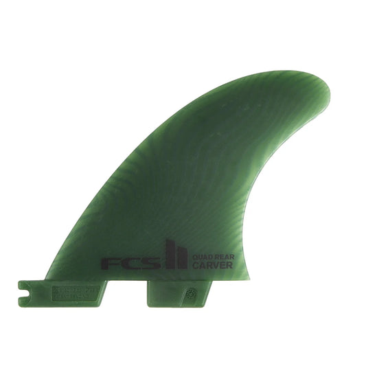 FCS II Carver Neo Glass Sage Tri Fins - Quillas FCS