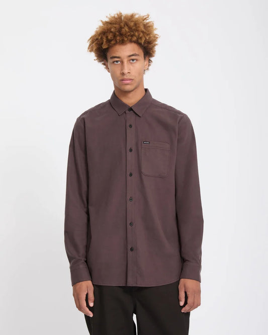 CADEN SOLID LS - Camisa VOLCOM