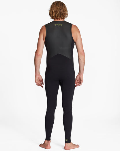 202 ABSO OG LJ   BLK - Traje integral sin mangas de hombre