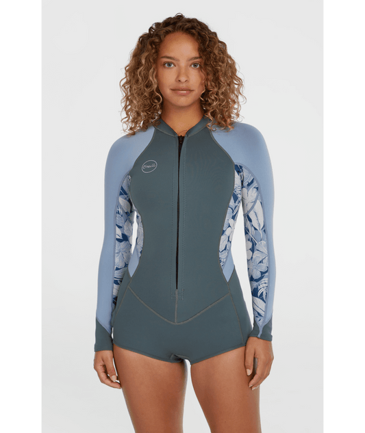 Wms Bahia 2/1 Front Zip L/S Short Spring - Traje corto O'neill