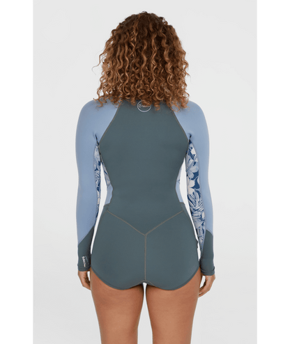 Wms Bahia 2/1 Front Zip L/S Short Spring - Traje corto O'neill